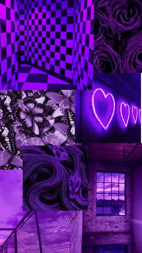 Фиолетовые Обои на телефон фиолетовая комната с фиолетовыми стенами