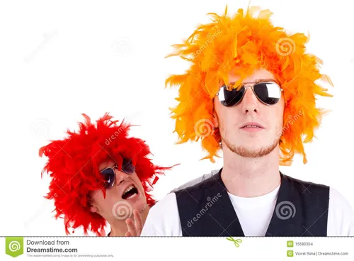 Смешные Людей Картинки человек с рыжими волосами и солнцезащитными очками