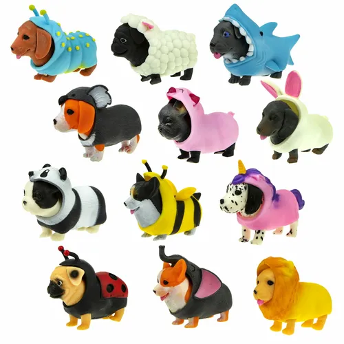 Собачки Картинки группа разноцветных животных