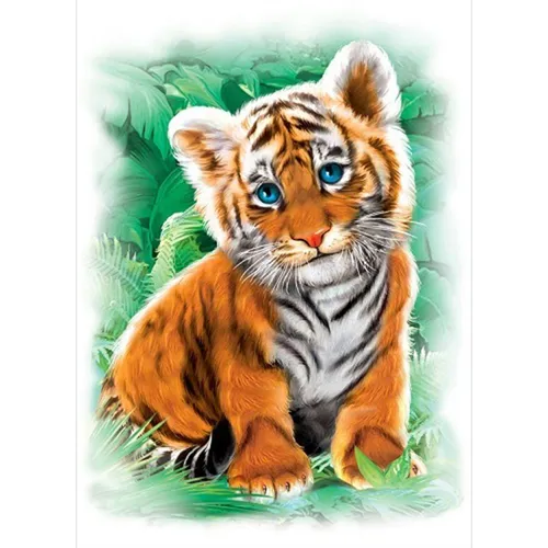 Год Тигра Картинки тигр с голубыми глазами