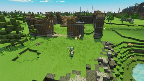 Minecraft Картинки видеоигра города