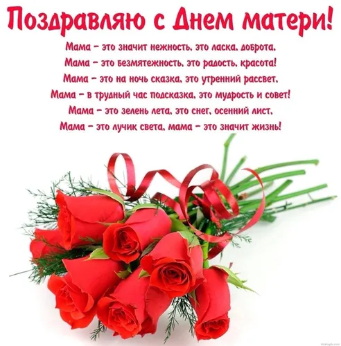 С Днем Мамы Картинки группа красных роз