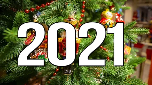 Новогодние 2021 Картинки новогодняя елка с украшениями и огнями