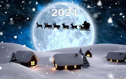 Новогодние 2021 Картинки скриншот видеоигры
