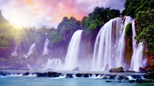 Самые Красивые Картинки группа водопадов