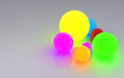 Яркие Картинки группа разноцветных шаров