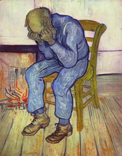 Депрессивные Картинки мужчина, сидящий в кресле