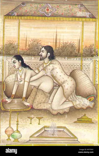 Шах-Джахан, Камасутра В Картинках Картинки мужчина и женщина сидят на скамейке