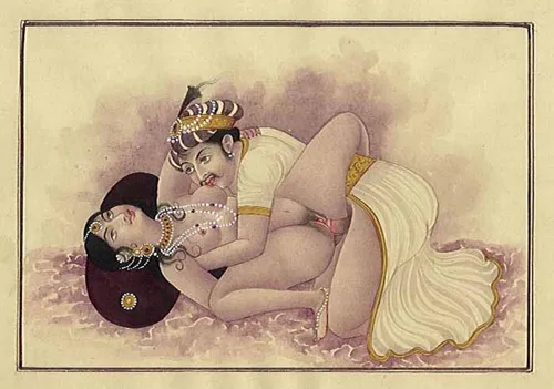 Рана Бахадур Шах, Камасутра В Картинках Картинки мужчина и женщина лежат на кровати