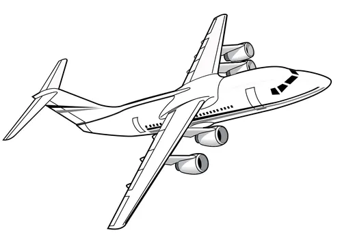 Картинка Самолет Картинки диаграмма, инженерный чертеж
