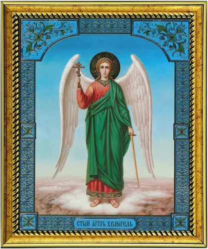 Ангелов Картинки картина с изображением человека, держащего посох