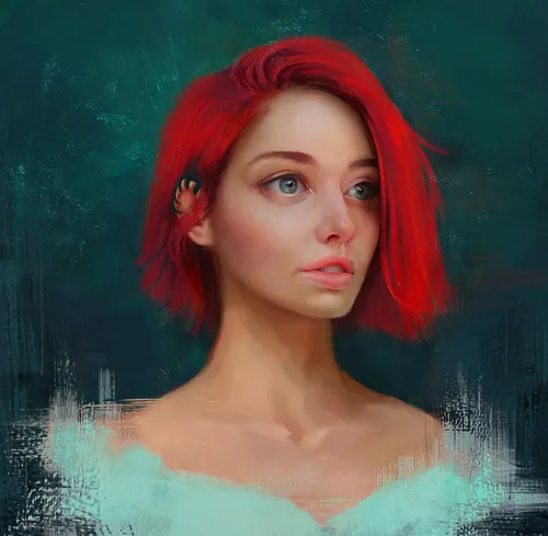 Людей Картинки женщина с рыжими волосами