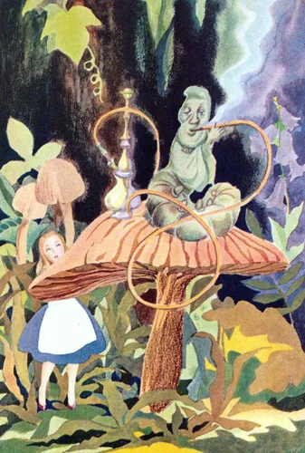 Берил Кук, Алиса В Стране Чудес Картинки рисунок