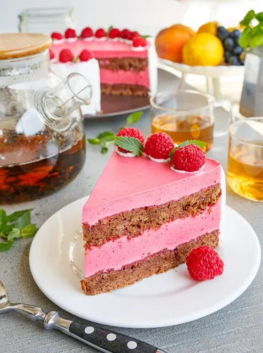 Тортов Картинки торт с розовой глазурью
