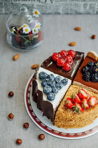 Тортов Картинки тарелка десерта