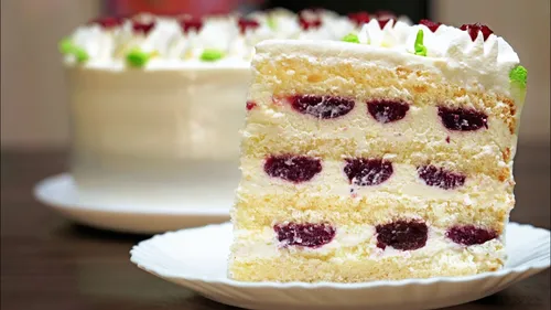 Тортов Картинки торт с белой глазурью