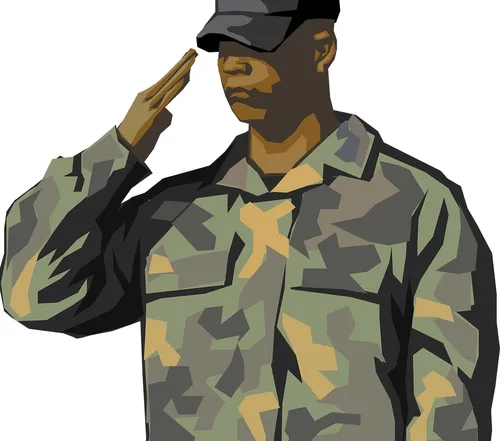 Военные Картинки человек в камуфляжной рубашке