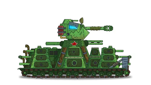 Геранд Танки Картинки зеленый военный танк
