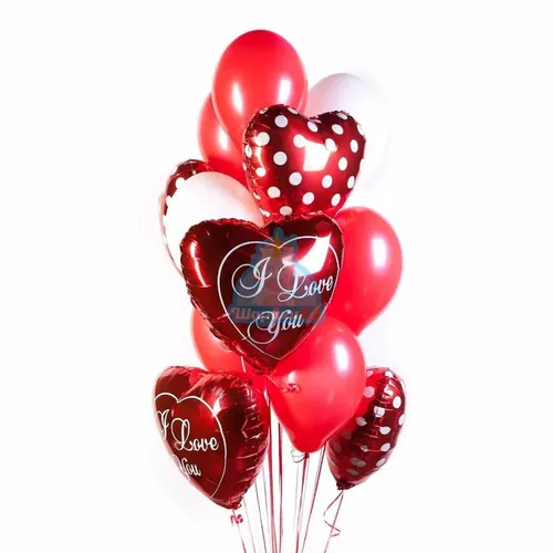 День Святого Валентина Картинки воздушный шар в форме сердца