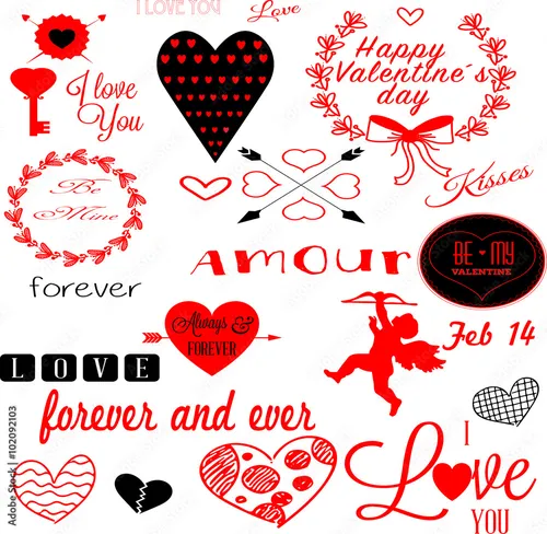 День Святого Валентина Картинки название компании