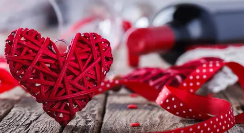 День Святого Валентина Картинки пара красных туфель