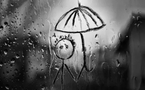 Дождь Картинки паутина с каплями воды