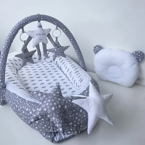 Для Новорожденных Картинки белая подушка с черно-белым рисунком