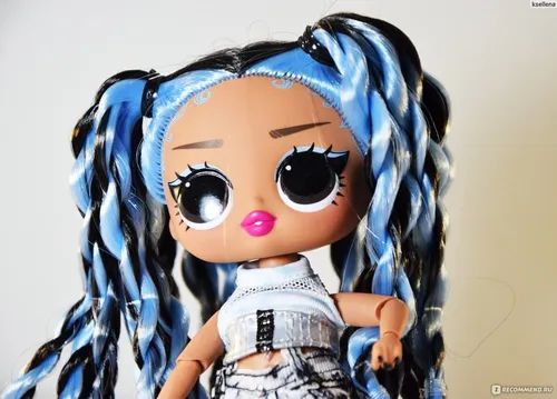 Кукол Лол Картинки кукла с синими волосами