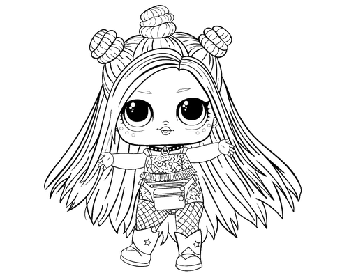 Кукол Лол Картинки черная маска с черным фоном