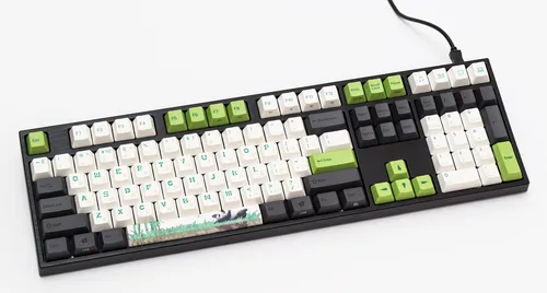 Клавиатуры Фото клавиатура с зеленым светом