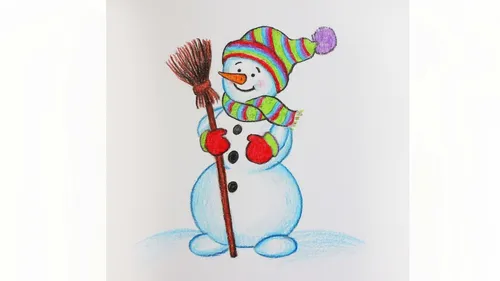 Снеговика Картинки эстетика