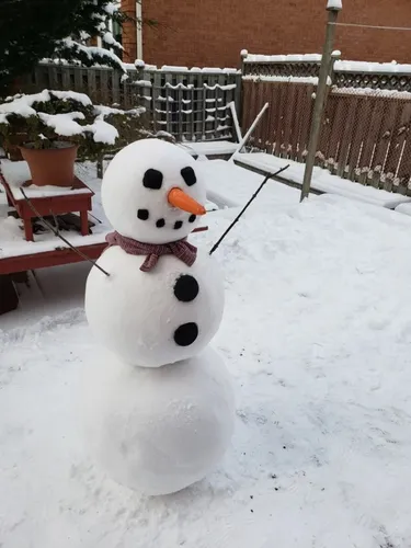Снеговика Картинки снеговик с красным бантом