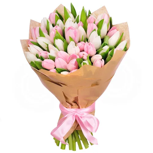 Тюльпаны Картинки кекс с розовыми цветами