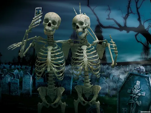 Скелеты Обои на телефон картинки