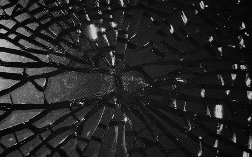 Разбитое Стекло Обои на телефон черно-белая фотография паутины