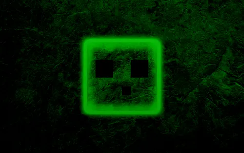 Слайм Обои на телефон зеленый прямоугольный объект на черном фоне