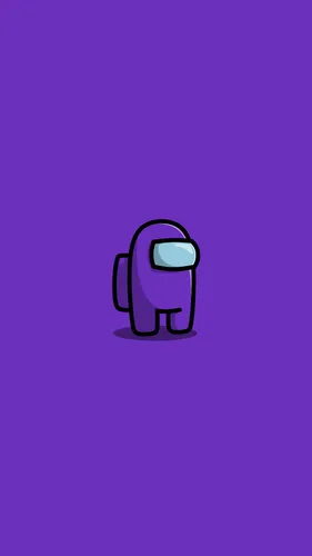Фиолетовые Hd Обои на телефон логотип на фиолетовом фоне