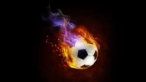 Футбольные Hd Обои на телефон огненный шар с пламенем