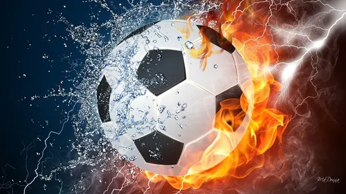 Футбольные Hd Обои на телефон футбольный мяч падает в воздух