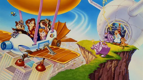 Чип И Дейл Обои на телефон мультфильм мультипликационного персонажа
