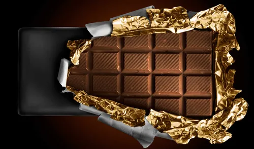 Шоколад Обои на телефон коричнево-черный ящик