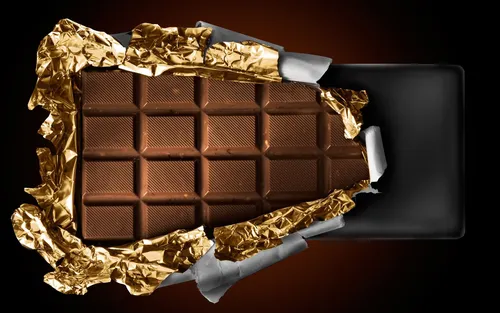 Шоколад Обои на телефон коричневая коробка с золотой отделкой