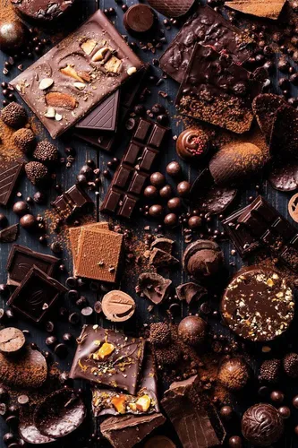 Шоколад Обои на телефон группа шоколадных конфет