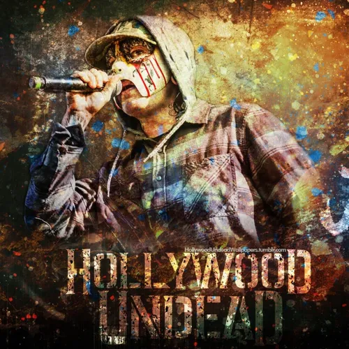 Hollywood Undead Обои на телефон мужчина поет в микрофон