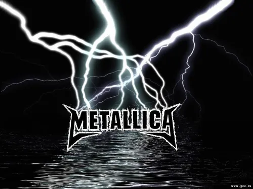 Metallica Обои на телефон молния, ударяющая по водоему