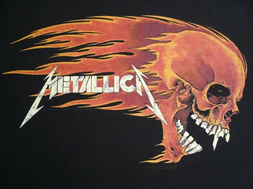Metallica Обои на телефон плакат с изображением льва
