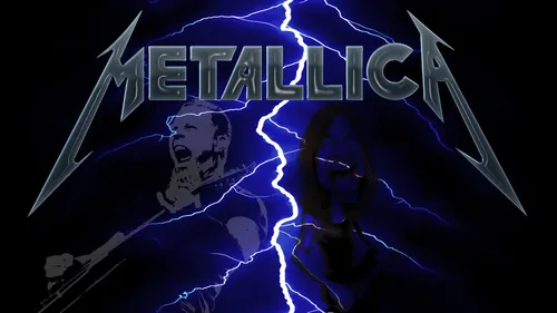 Metallica Обои на телефон мужчина и женщина со светящимися глазами