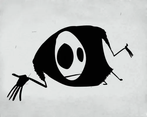 Mr Freeman Обои на телефон черно-белый рисунок черного паука на белом фоне