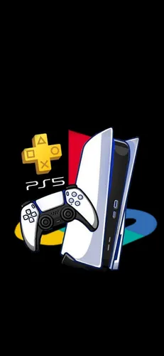 Playstation Обои на телефон мобильный телефон с мультипликационным персонажем на экране