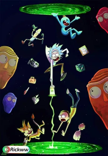Rick And Morty Обои на телефон скриншот игры